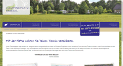 Desktop Screenshot of campingplatz-emstal.de